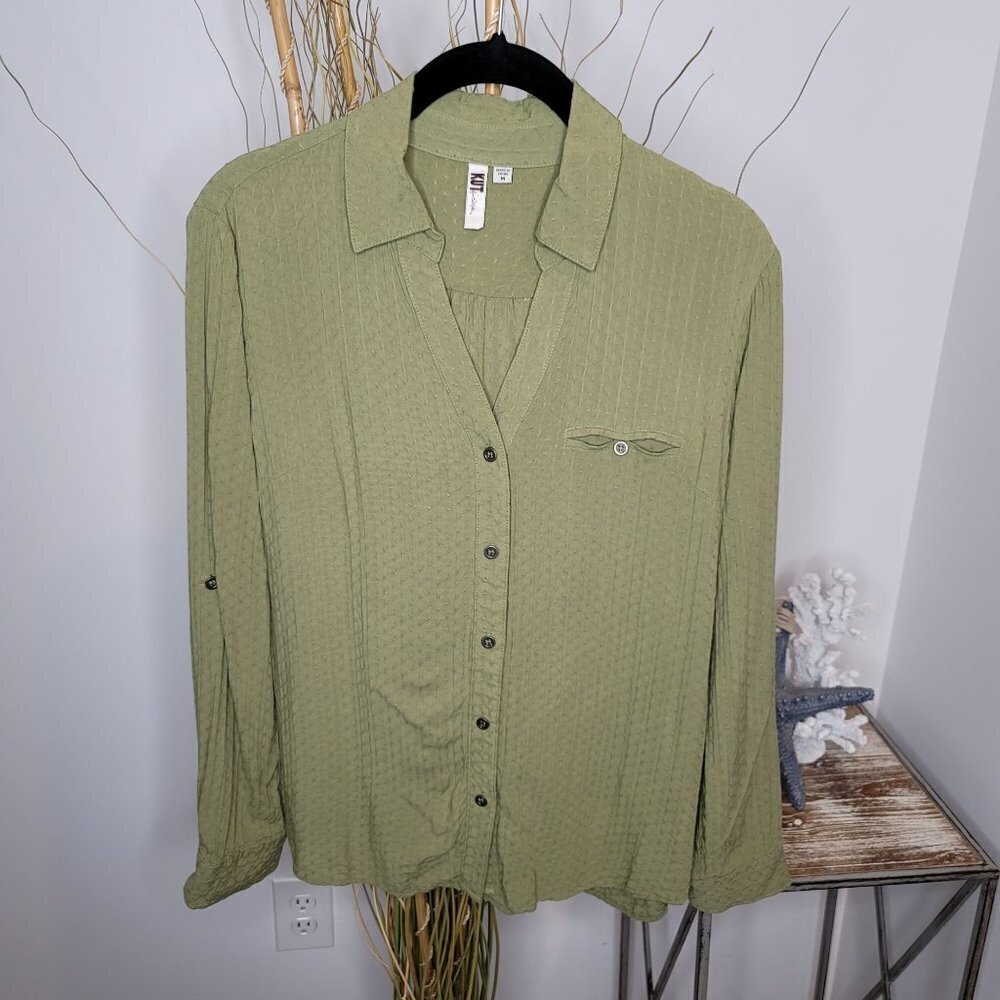Kut From The Kloth Button Down Womens Medium‎